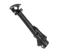 Manillar plegable de aleación de aluminio ajustable para mayor comodidad (B negro)
