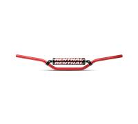 Manillar Renthal RM rojo con protector negro 701-01-RD-01-185