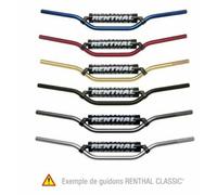 Renthal 7/8 22mm Manillar Negro Acolchado 780 Para Kawasaki KLX 650 R