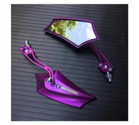 Manillar Retrovisores Espejos Motocicleta 2 Piezas/Juego Espejos Retrovisores Universales para Motocicleta Rotación De 360 Grados, Espejos Retrovisores Laterales para Y Scooter 8/10 Mm