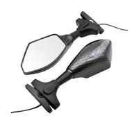 Manillar Retrovisores Espejos Motocicleta Espejos Retrovisores con Luces LED Y Señal De Giro para Motocicleta para para GSXR GSX-R 600 750 1000 K1 K2 K3 K4 K5 K6 K7 K8