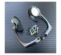 Manillar Retrovisores Espejos Motocicleta Motocicleta Espejo Trasero Moto Motocicletas Scooters De Motos Retrovisor Ovalado Espejos Vista Lateral La Cafetería