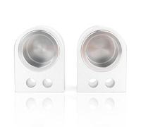 Manillar Riser Spacer 1.25 "Ajuste hacia atrás para la Motocicleta ZG1000 GTR1000 Concours 1986-2006 Compatible con similares(Silver)