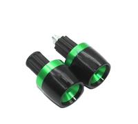 Manillar Terminales Para Rebel Para CMX 1100 300 500 Para CM300 Para CM500 Extremo Manillar De La Motocicleta Puños Del Manillar Tapa Deslizante Cubierta Del Contrapeso(Green)
