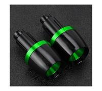 Manillar Terminales Para SH125 Para SH150 Para SH300 Para SH350 Para SH 125 150i 300i 350i 2008-2024 Extremos Empuñaduras Manillar Motocicleta Extremo Tapa Barra Mango(Green with logo)