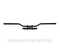 Manillar de motocicleta Acero negro MCL124SS TRW para HONDA SUZUKI KAWASAKI