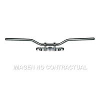 Manillar trw acero 22 mm superbike confort cromado para moto repuestos