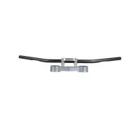 Manillar TRW Drag Bar Medium Acero Negro 25,4mm Negro