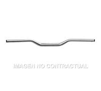 Manillar trw maxi trail 28,6 mm plateado para moto repuestos accesorios piezas