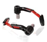 Manillar Universal De 7/8" Y 22mm para Manillar Motocicleta Protector Protector De Embrague para K&awasaki Z650 para Ninja 650R/ER-6F/ER-6N Z800 Z10(Red)