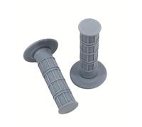 Manillar Universal for motocicleta de 22/24mm, pieza de manillar, empuñadura de Gel, mango de freno, cono de goma, motocross, Dirt Pit Bike(Gray)