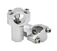 Manillares Abrazadera de montaje de barra para elevadores de manillar de 11/8" y 28 mm para KTM 690-1290 Enduro/R Super Adventure R/S 2008-2022 EXC SXF Motocross(Silver Increased)