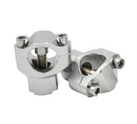 Manillares Abrazadera de montaje de barra para elevadores de manillar de 11/8" y 28 mm para KTM 690-1290 Enduro/R Super Adventure R/S 2008-2022 EXC SXF Motocross(Silver Original)