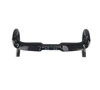 Manillares de carbono carretera 31.8mm enrutamiento externo manillar ciclismo carbono manillar 3K brillante negro 440mm