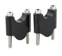 Manillares Moto Alzas Para KLX450R Para KLX650R Moto Montaje Manillar Elevadores Barra Gruesa(Black Riser,40mm)