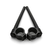 Manillares Moto Alzas Para Ninja 650 400 300 Para ZX10R Para ZX-4R Para ZX6R Para Ninja400 Para Ninja300 Manillar Horquilla Riser Manillar Con Clip(43mm Black)