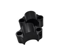 Manillares Moto Alzas Para Outlander Para Max Manillar Elevador Montaje Manija Abrazadera(Black,22mm)
