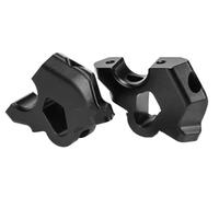 Manillares Moto Alzas Para R 1300 GS 2024 - Accesorios Para Motocicleta Elevador De Manillar De Aluminio Abrazadera De Elevación(Black)