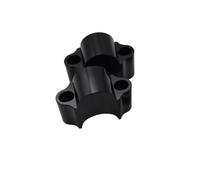 Manillares Moto Alzas Para RM250 Para RMZ450 Moto Manillar Elevador Barra Montaje Abrazadera(Black,28mm)