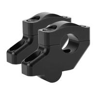 Manillares Moto Alzas Para Versys 650 Para Z250 Para Z250SL Para Z300 Elevadores Montaje Barra Manillar(Black)