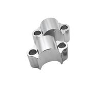 Manillares Moto Alzas Para WR250F Para WR400F Para WR450F Moto Manillar Riser Mount Handle Clamp(Silver,28mm)