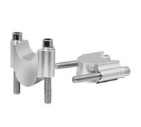Manillares Moto Alzas Para YZ250 Para YZ400F Abrazadera Mango Montaje Barra Elevadora Manillar(Sliver,22MM)