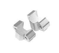 Manillares Moto Elevador Para Niken 900 850 Para Para GT 2018 2019-28 Mm Abrazadera Elevadora Manillar Barra Mango Adaptador Montaje Ajuste Altura(Silver)