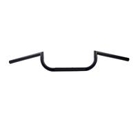 Manillares para moto Ajuste para Cafe Racer Cruiser Scrambler GS450 GS550 650 Classic Clubman Drop Bar manillar extraíble 22mm 25mm Motocicleta Manillar(25mm black)