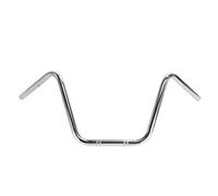 Manillares para moto Ajuste para Cafe Racer Dyna Chopper Bobber Cruiser Scooter Retro 22mm manillar barras de mango súper alto 7/8'' Motocicleta Manillar(22mm chrome)