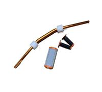 Manillares para moto Ajuste para EXC CRF 450 KXF KLX Monster 696 R6 manillar de motocicleta 28mm barra gruesa Dirt Pit Bike CNC barras de mango de aleación Manillar Moto(Orange set A)