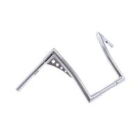 Manillares para moto Ajuste para FLST FXST Sportster XL Cruiser Ajuste para Bobber Ajuste para Chopper Manillar de 1" Barras de suspensión de monos Motocicleta Manillar(Chrome 14inch)