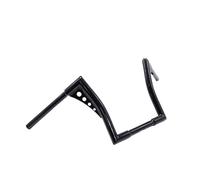 Manillares para moto Ajuste para FLST FXST Sportster XL Cruiser Ajuste para Bobber Ajuste para Chopper Manillar de 1" Barras de suspensión de monos Motocicleta Manillar(Black 12inch)