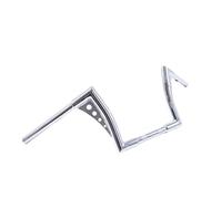 Manillares para moto Ajuste para FLST FXST Sportster XL Cruiser Ajuste para Bobber Ajuste para Chopper Manillar de 1" Barras de suspensión de monos Motocicleta Manillar(Chrome 10inch)