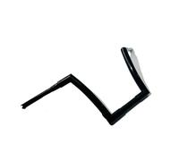 Manillares para moto Ajuste para Low Rider Harley apto para Road King 883 accesorios 1,5 ''barra motocicleta manillar de 1,5 pulgadas Moto Contrapesos Manillar(10inch Black B)