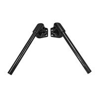 Manillares para moto Ajuste para Ninja 250R EX250J 2008-2012 Ajuste para 300 EX300 2013-2017 Manillar dividido negro de aluminio Poema de barra Manillar Moto(One pair)