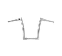 Manillares para moto Ajuste para Scout Fit para Scout Bobber 2015-2023 Motocicleta 10" 12" 14" Barra de arrastre de suspensión de manillar de inglete 1.5" Moto Contrapesos Manillar(Chrome 12inch S)