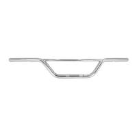 Manillares para moto Ajuste para Sportster Bobber Chopper Cruiser XL883 XL1200 Dyna Fat Boy manillar Retro 25mm 1 ''barras de manillar de Scooter Manillar Moto(25mm Silver)