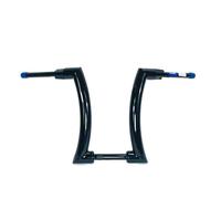 Manillares para moto Ajuste para v-rod VRSC Night Muscle VS RCB VRSCA FV manillar motocicleta 2 ''APE Hanger Bar Moto Contrapesos Manillar(12 inch Glossy Black)