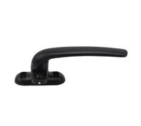 Manillas para ventanas, Reemplazo de ventana Manija cuadrada Aleación aluminio Ventana abatible hacia afuera Manijas(Black Right B)