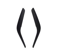 Manillas Puertas Interior Para X1 Para E84 2010-2016 Izquierda Derecha Interior Panel De La Puerta Tirador De La Barra Cubierta Embellecedora Auto(1 Pair Black)