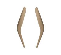 Manillas Puertas Interior Para X1 Para E84 2010-2016 Izquierda Derecha Interior Panel De La Puerta Tirador De La Barra Cubierta Embellecedora Auto(1 Pair Beige)