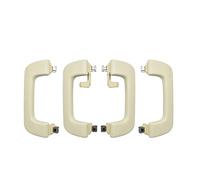 Manillas Puertas Interior Per A4 Per B8 Per S4 Per A5 Per S5 Per Q5 Per A6 Avant Allroad Maniglia Di Presa Per Tetto Interno Auto(4 PCS Beige)
