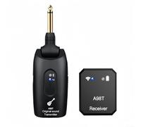 Manillefu Sistema de monitor intrauditivo inalámbrico, transmisor inalámbrico y sistema receptor, 2 4 GHz, sistema transmisor inalámbrico de 48 KHz/24 bits