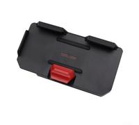 Manillefu Soporte de navegación con carga inalámbrica, soporte de navegación, soporte de teléfono de 5 W, interfaz de alimentación USB dual que va de -40 °C a +70 °C (logotipo rojo)