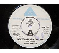 Manilow, Barry Weekend In New England 7" Arista ARISTA 77 EX 1976 demo