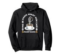 Manip Radio Cita No Radio Antes de Mi Café Radiología Sudadera con Capucha