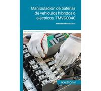 Manipulación de baterías de vehículos híbridos o eléctricos. TMVG0040