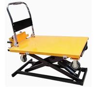 Manipulación de materiales Plataforma elevadora montada en camión pequeño, vehículo de transporte, carretilla, vehículo elevador hidráulico transpaleta(Grande)