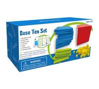 Manipulaciones en base diez - Set de Base Ten | Baase diez manipulativos, juguetes matemáticos, bloques de conteo para el aprendizaje en edad preescolar, juguetes educativos para con