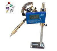 Manipulador de ángulo de visualización digital para facetado de piedras preciosas, 32-96 índice de altura ajustable, máquina de pulir para pulido de jade